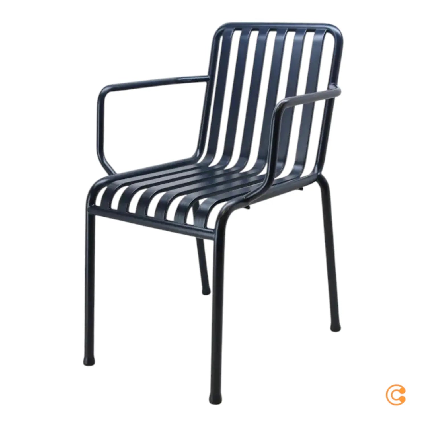 B-Ware Hay Gartenstuhl Stuhl Armlehnenstuhl Deep Blue Exklusive Edition 2025 Siehe Text