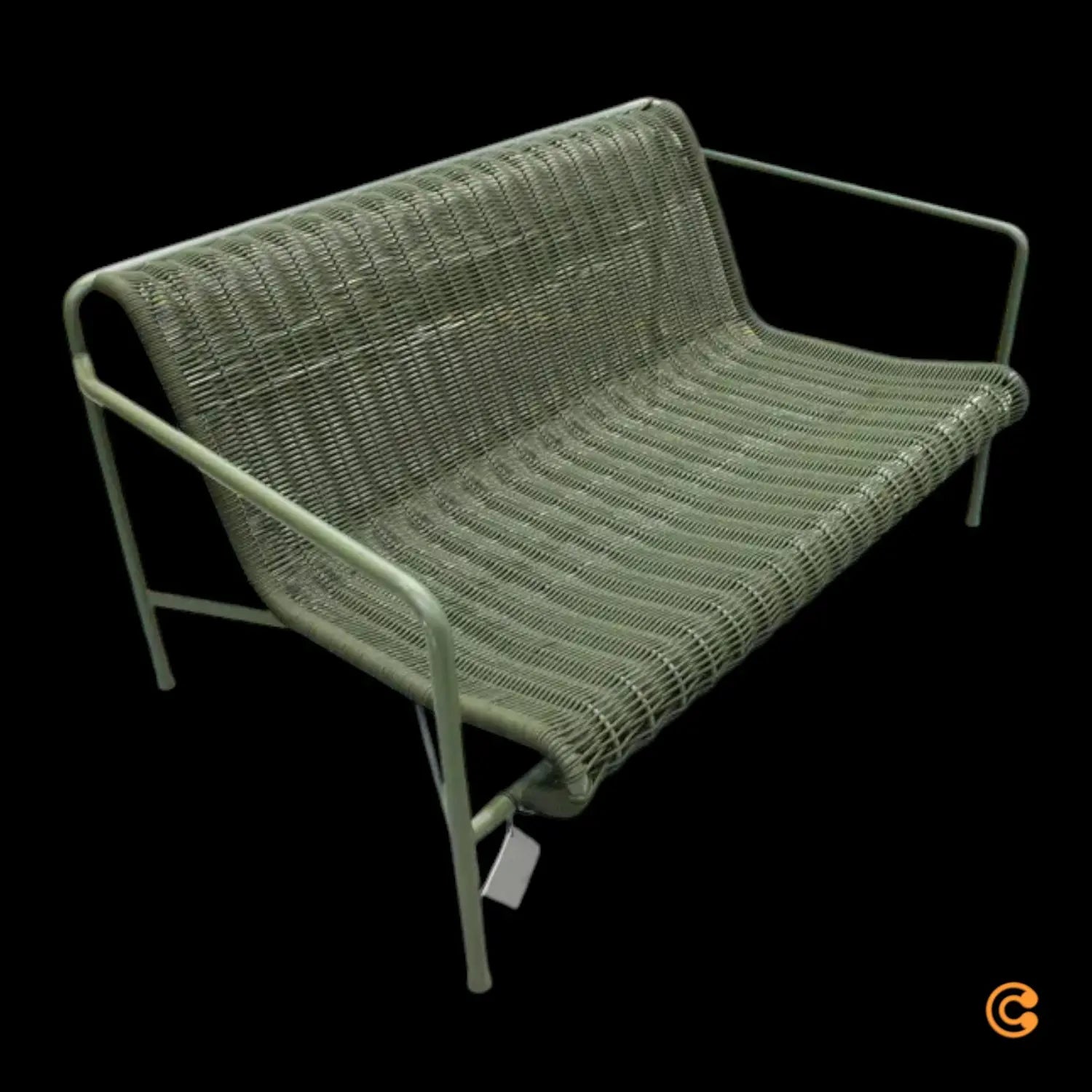 B-Ware Hay Palissade Cord Lounge Sofa Gartensofa Gartenbank Outdoor Siehe Text/Foto