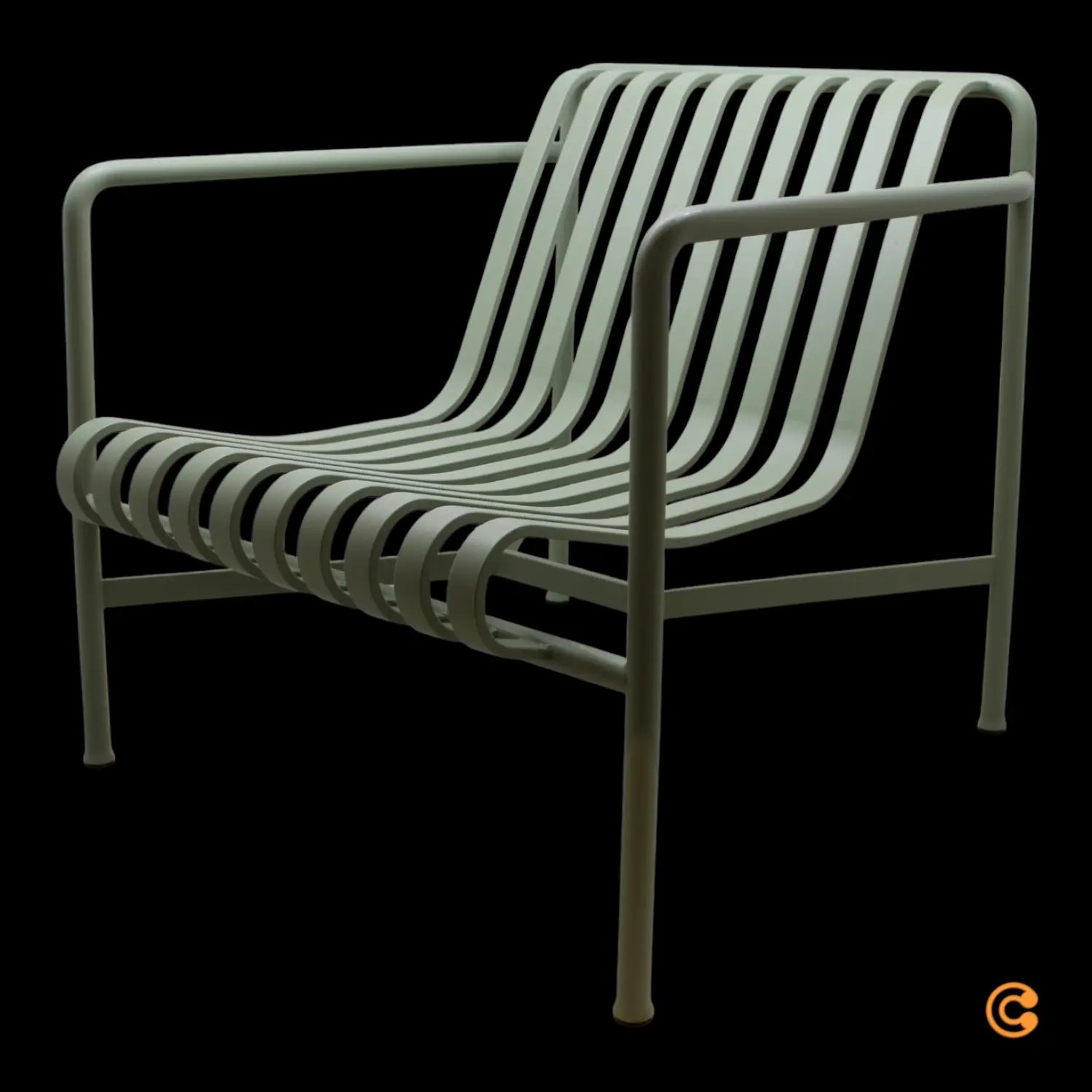 C-Ware Hay Palissade Lounge Chair Loungesessel Salbei Exklusive Edition Siehe Text/Foto