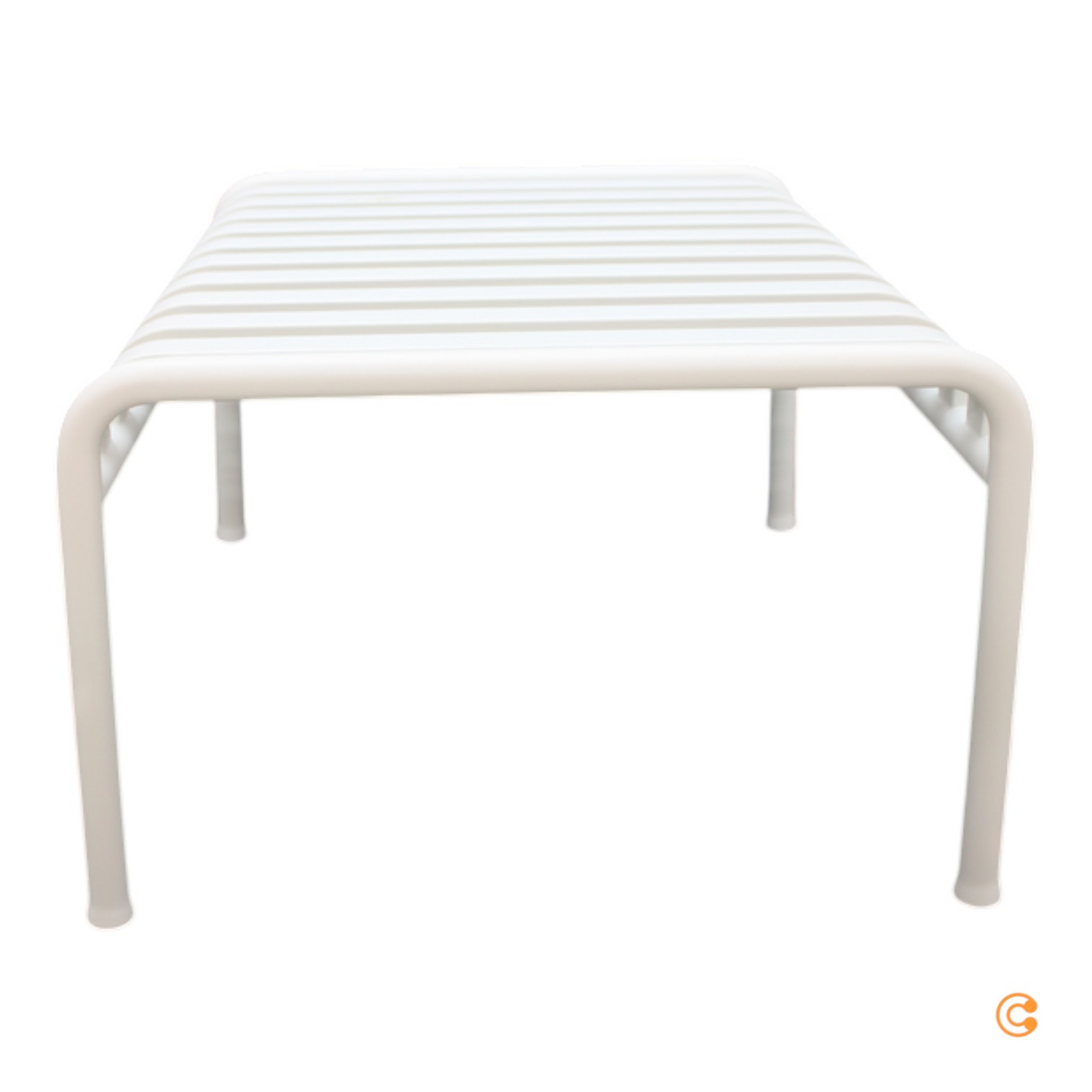 B-Ware Hay Palissade Ottoman, Cremeweiß, Hocker, In &Outdoor Siehe Text/Foto