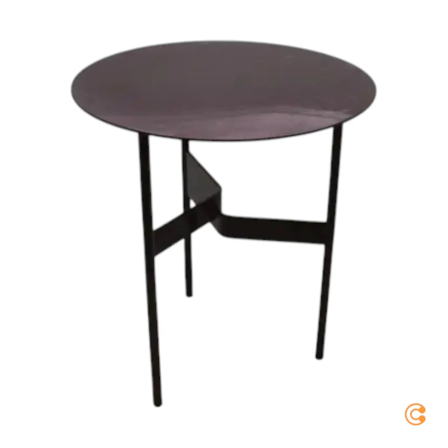 B-Ware Hay Shim Beistelltisch ø 45 Cm Bordeaux Abstelltisch Tisch Siehe Text/Foto