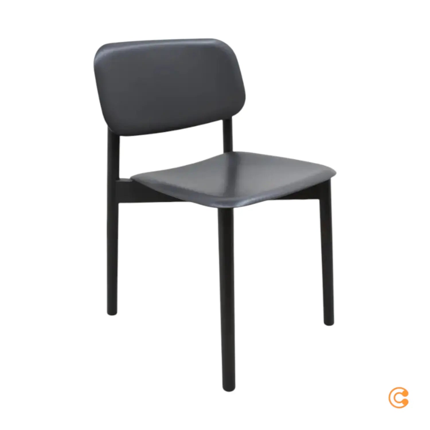 B-Ware Hay Soft Edge 12 Stuhl Holzstuhl Holz Eiche Soft Schwarz Gebeizt Siehe Text/Foto