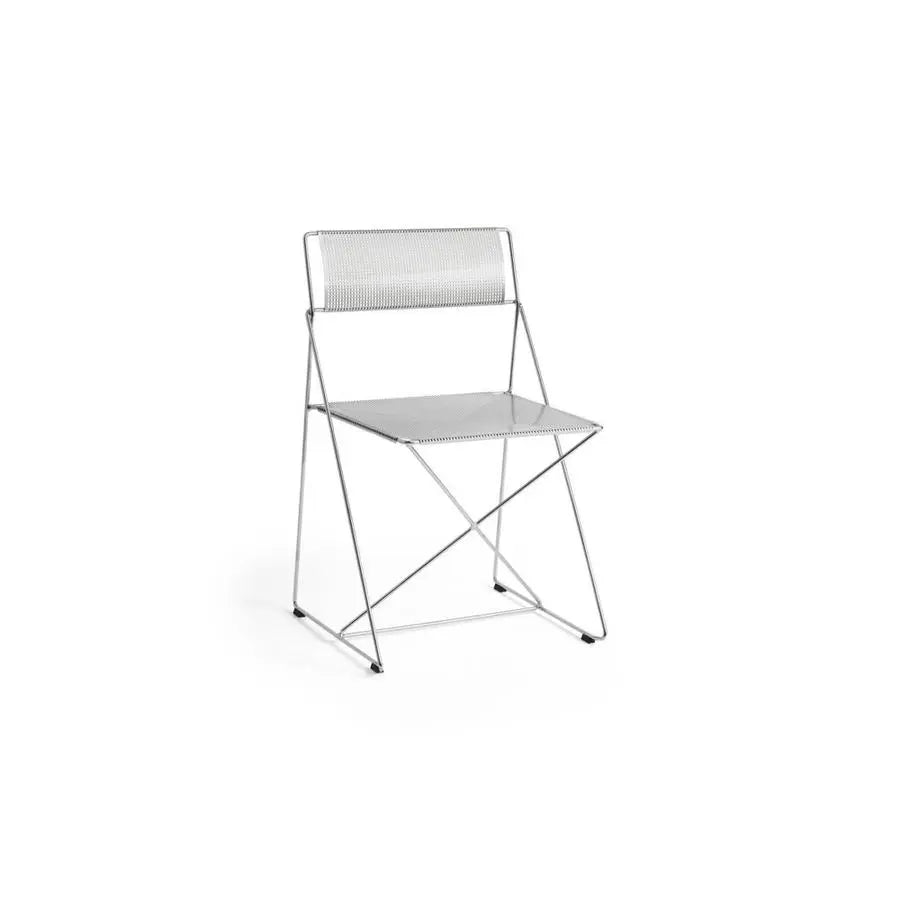 B-Ware Hay X Line Esszimmerstuhl Sitzgelegenheit Stuhl Chrom Indoor Verchromt Stahl
