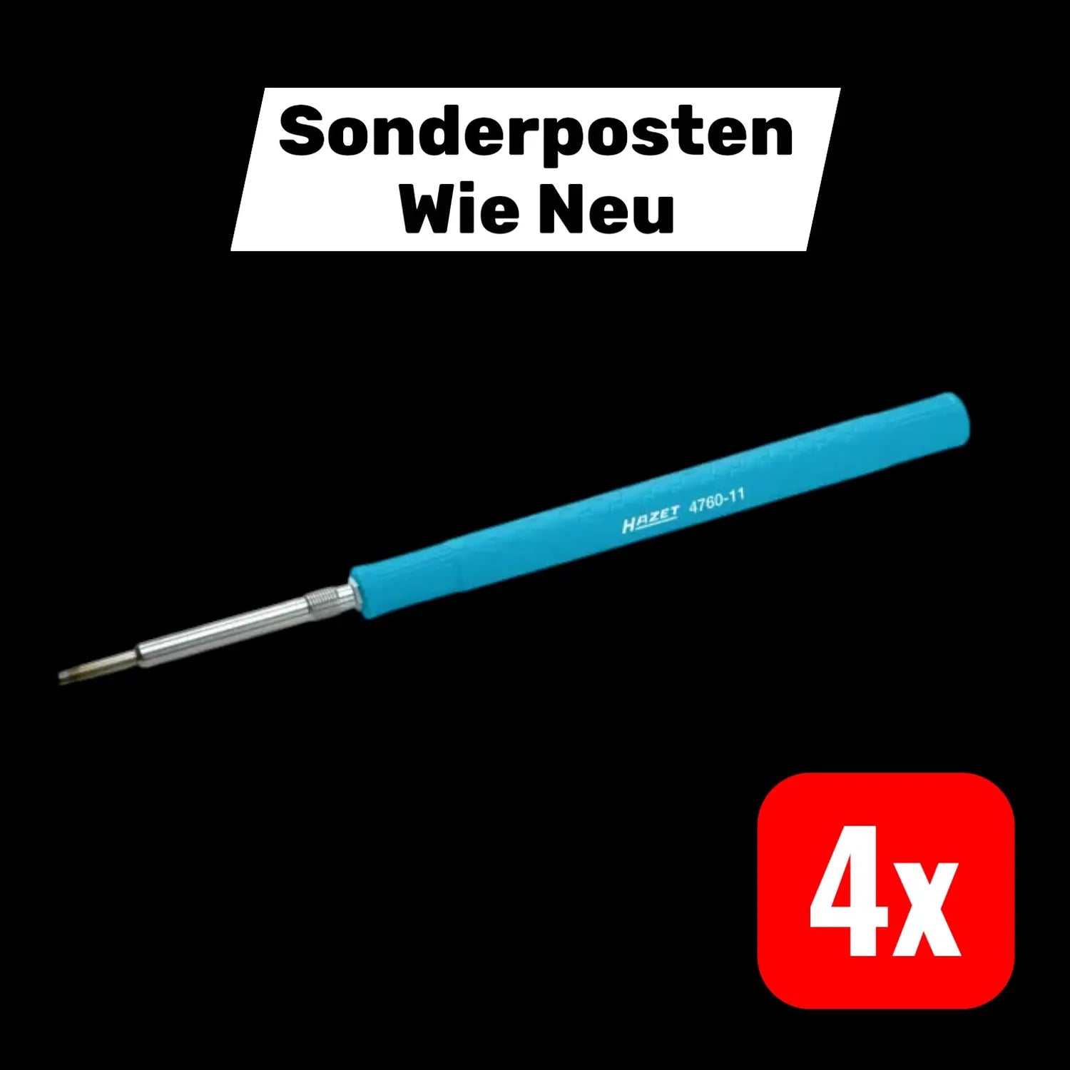 B-Ware Hazet Hilfswerkzeug Werkzeug Glühkerzen Demontage Montage 4760 11 4 Stück