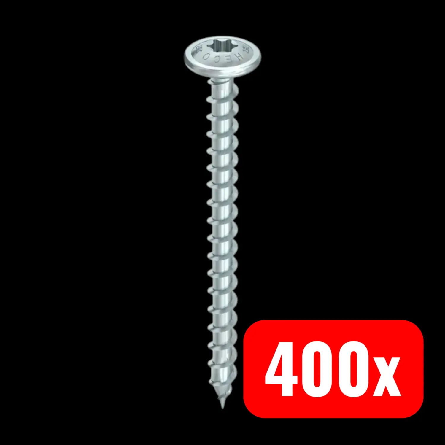 B-Ware Heco Topix Plus Schraube Holz 6x60mm Tellerkopf T Drive Vollgewinde A3 K 400 Stück