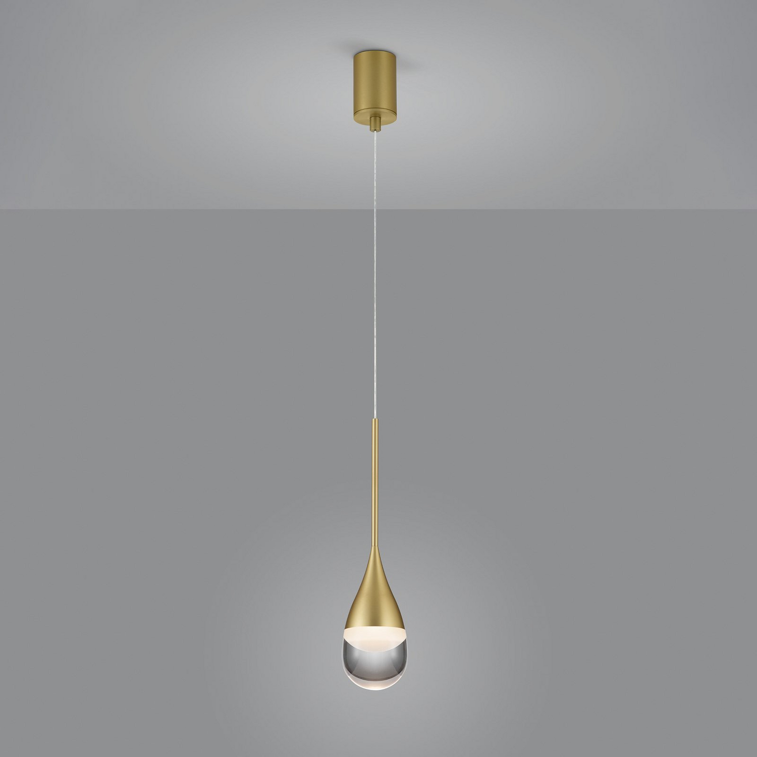 B-Ware Helestra Deep Led Hängeleuchte Pendelleuchte Deckenlampe Leuchte Matt/Gold