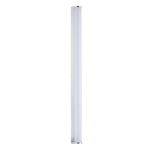 B-Ware Helestra Wandleuchte Wandlampe Led Ponto Ip44 Weiß Chrom 90cm Badezimmer Lampe