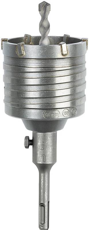 B-Ware Heller 23342 2 Bohrkrone 3teilig Bohrloch ø 68 Mm Hartmetall Sds Plus 1 Set