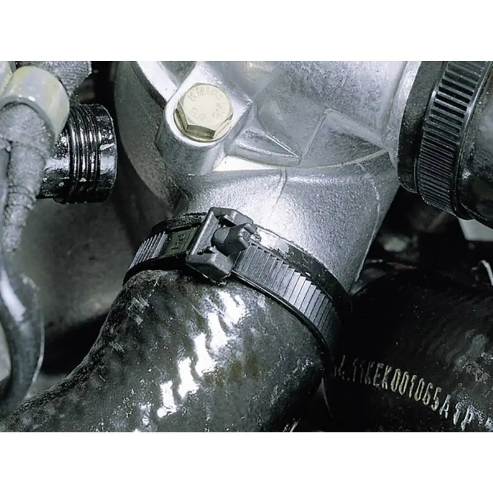 B-Ware Hellermann Tyton Kabelbinder Kabelband Schwarz Uv Stabilisiert Polyamid 100 Stück