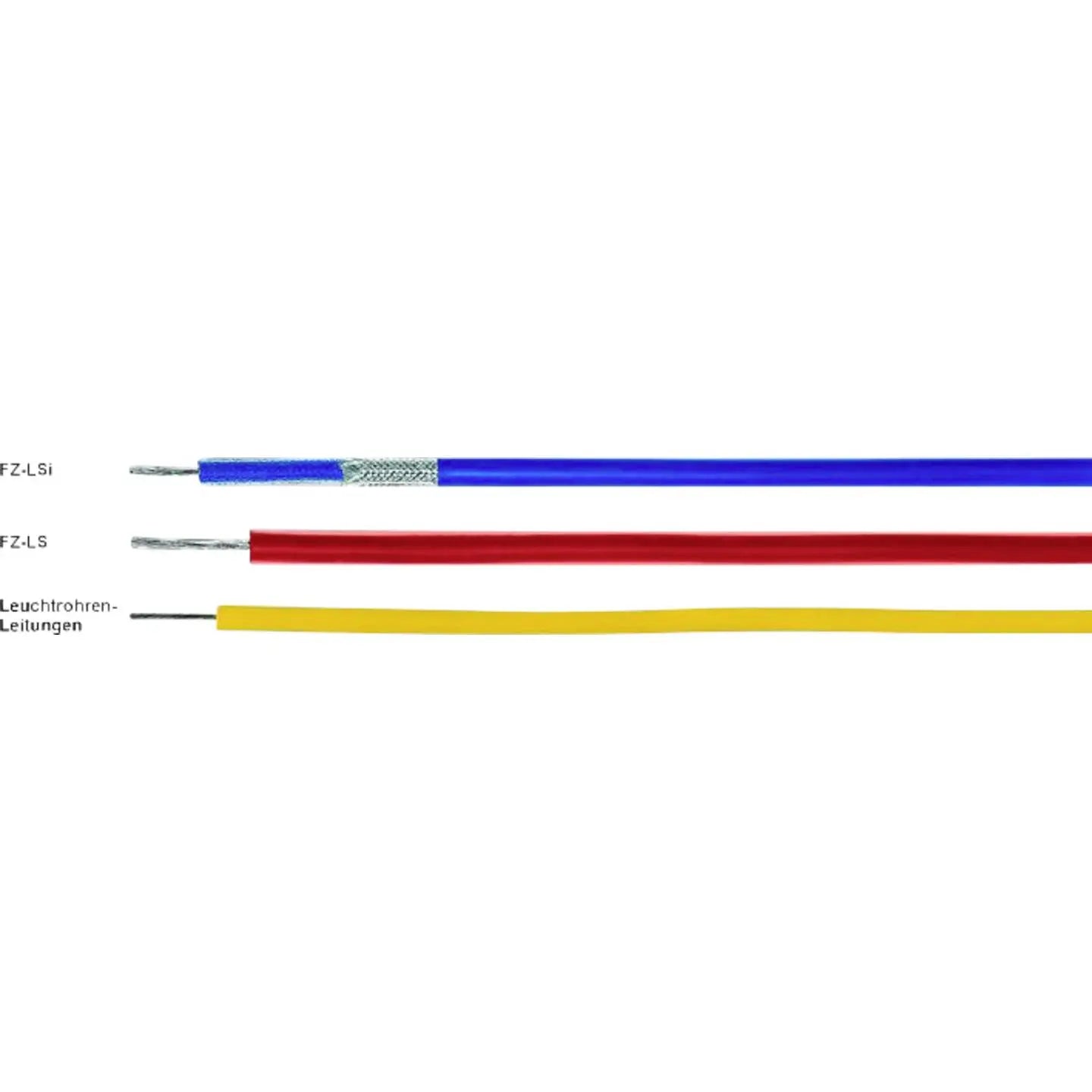 B-Ware Helu Fzls Einzelader Kabel Leitung Silikon Hitzebeständig 1 Mm² 1x1 Mm² 100 M