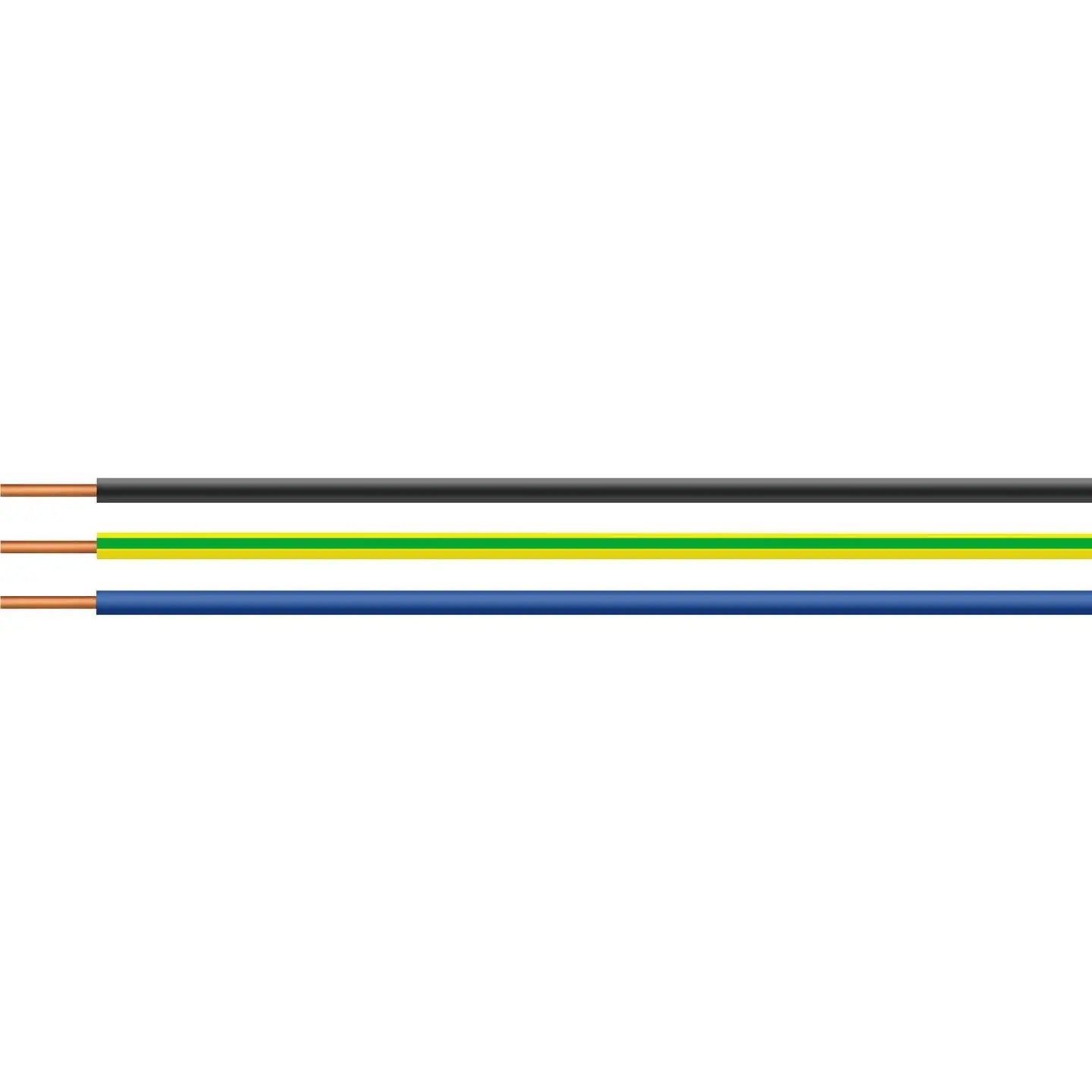 B-Ware Helu Einzelader Leitung Kabel H07 V U Rot Pvc 1 X 2.50 Mm² Eindrähtig 100 M
