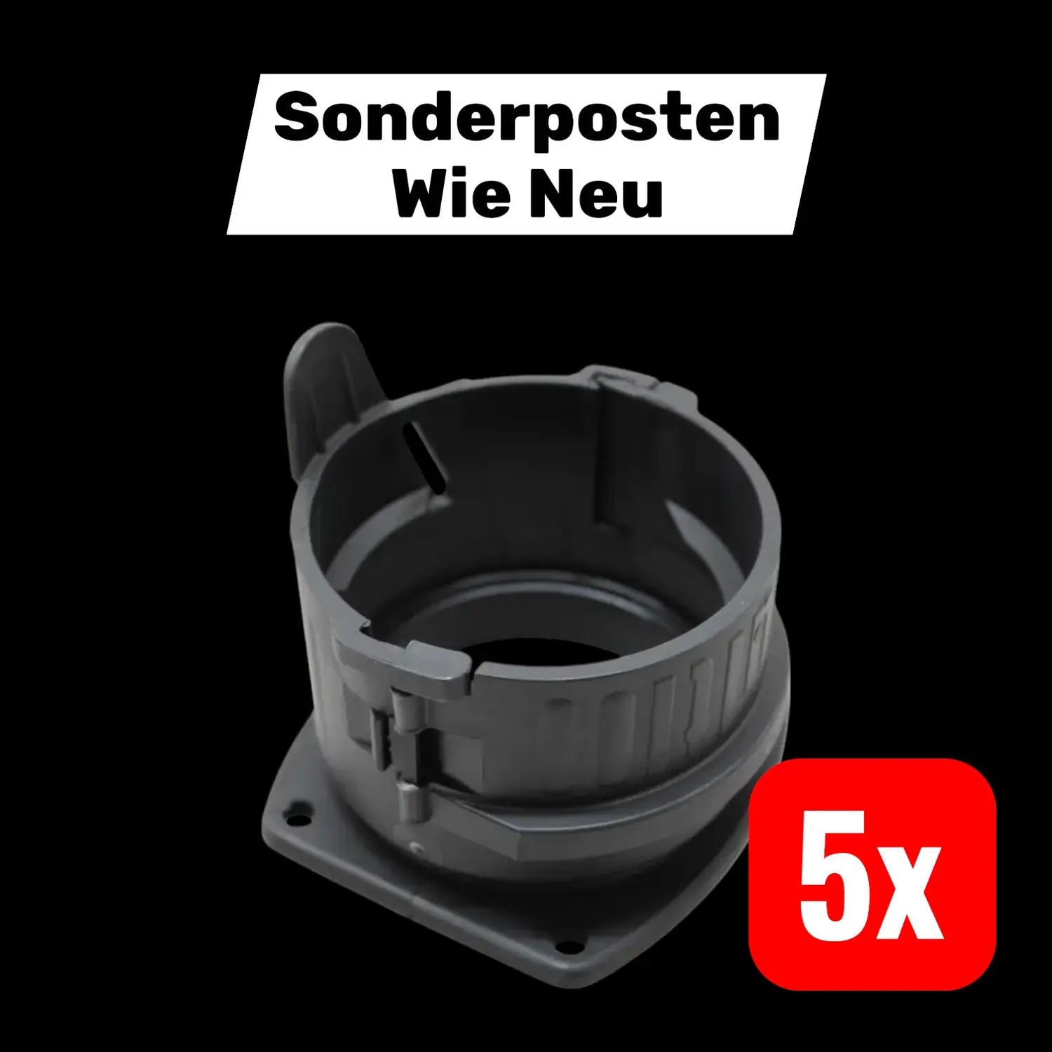 B-Ware Helukabel 920368 Jumbo Fp Flanschanschluss Schwarz Kabel Zubehör 5 Stück