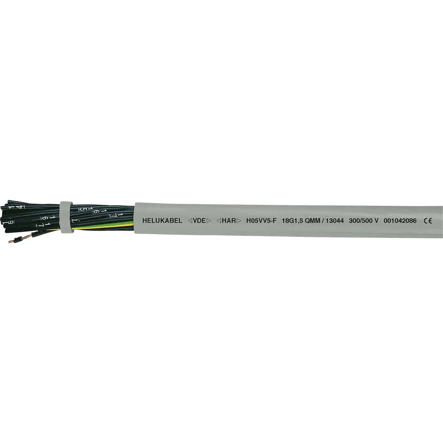 B-Ware Helukabel Steuerleitung Kabel H05 Vv5 F 2x Pvc Leitung Flexibel