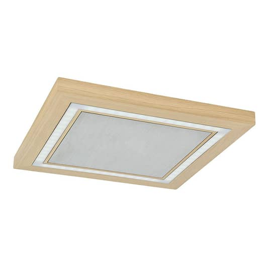 B-Ware Herz Blut Otto O Deckenlampe Hängelampe Deckenlicht Led 36 W Quadrat Eiche Natur