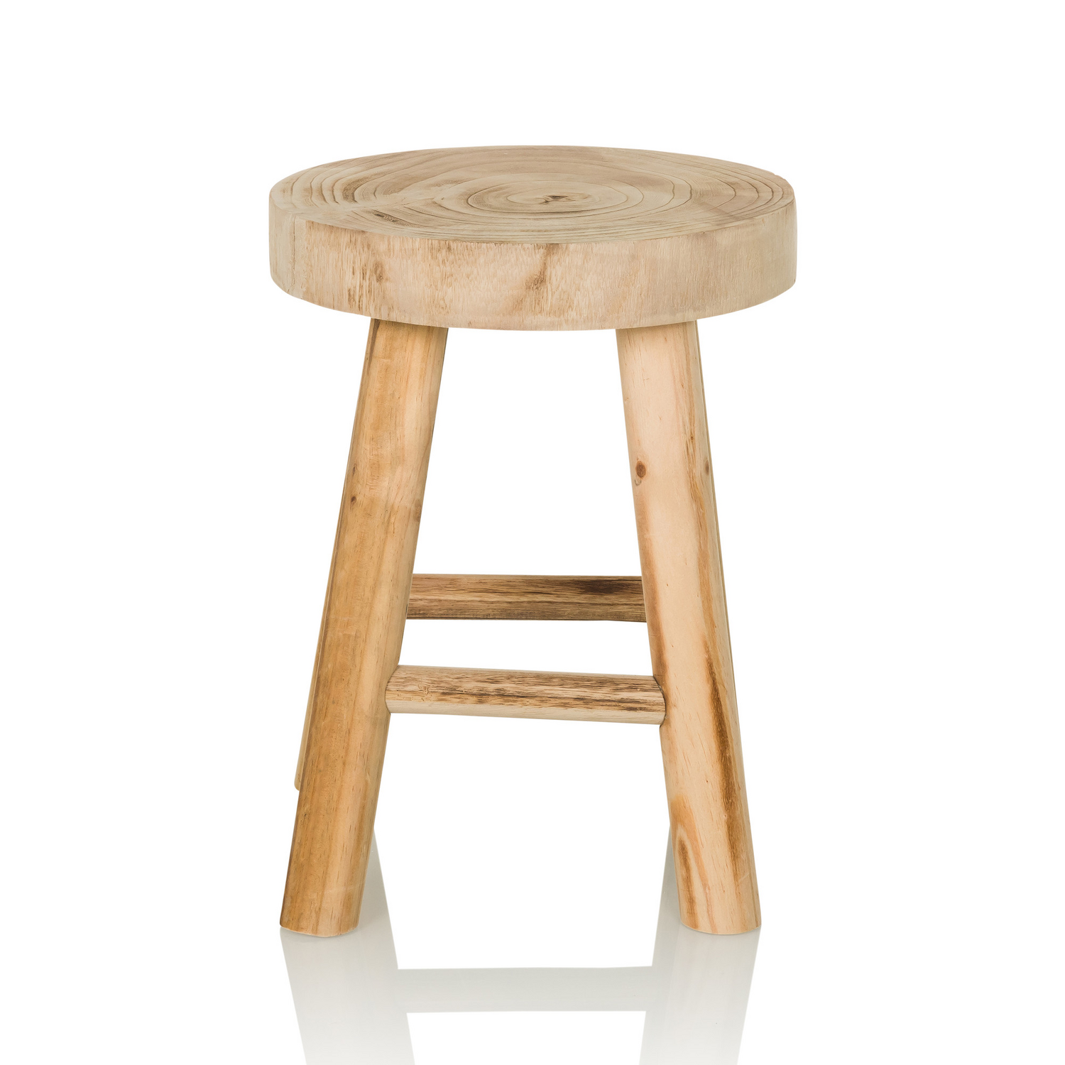 B-Ware Hjh Living Rustiko W Sitzhocker Hocker Holzhocker Sitz Schemel