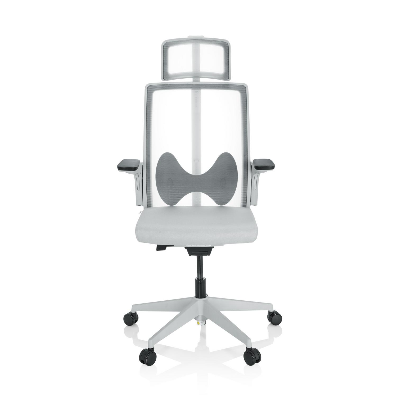 B-Ware Hjh Office Arceo W Bürostuhl Drehstuhl Stuhl Netzstoff Grau Siehe Text