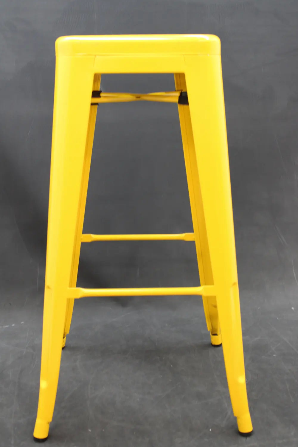 C-Ware Hjh Office Barhocker Hocker Vantaggio High Metall Gelb Sitzhöhe 77 Cm Siehe Text