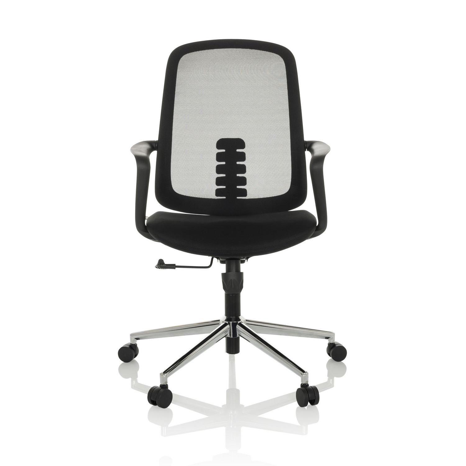 B-Ware Hjh Office Bürostuhl Drehstuhl Sediolo B Home Office Netzstoff Stoff Schwarz