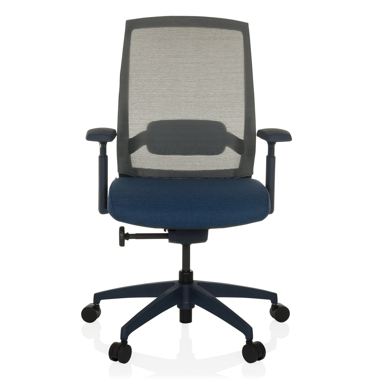 B-Ware Hjh Office Bürostuhl Drehstuhl Schreibtischstuhl Colore Netzstoff Blau Profi496
