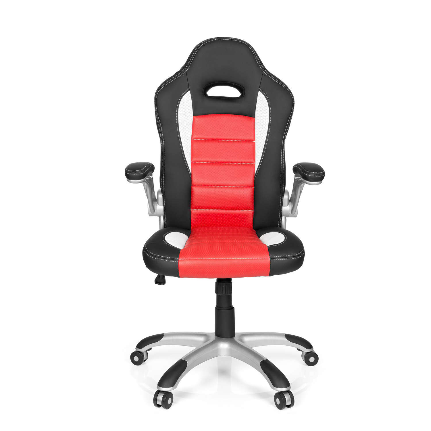 B-Ware Hjh Office Gaming Stuhl Bürosessel Chefsessel Sessel Stuhl Rot Schwarz