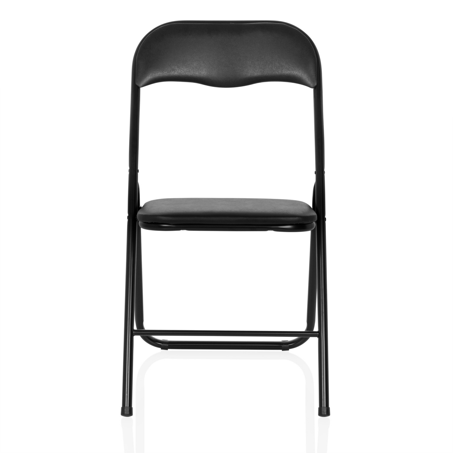 B-Ware Hjh Office Tudela Basic Pvc Schwarz Konferenzstuhl Besucherstuhl Klappstuhl913
