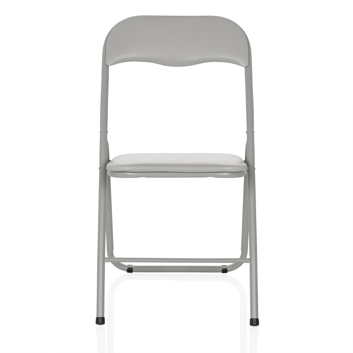 B-Ware Hjh Office Tudela Basic Pvc Grau Konferenzstuhl Besucherstuhl Klappstuhl