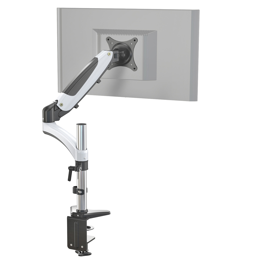 B-Ware Hjh Office Monitorhalterung Monitorarm Monitor 1527 Zoll Schwarz Weiß