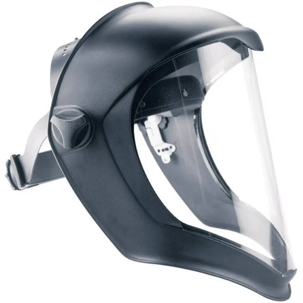 B-Ware Honeywell Schutzvisier Gesichtsschutz Polycarbonat Schwarz Transparent 1011624