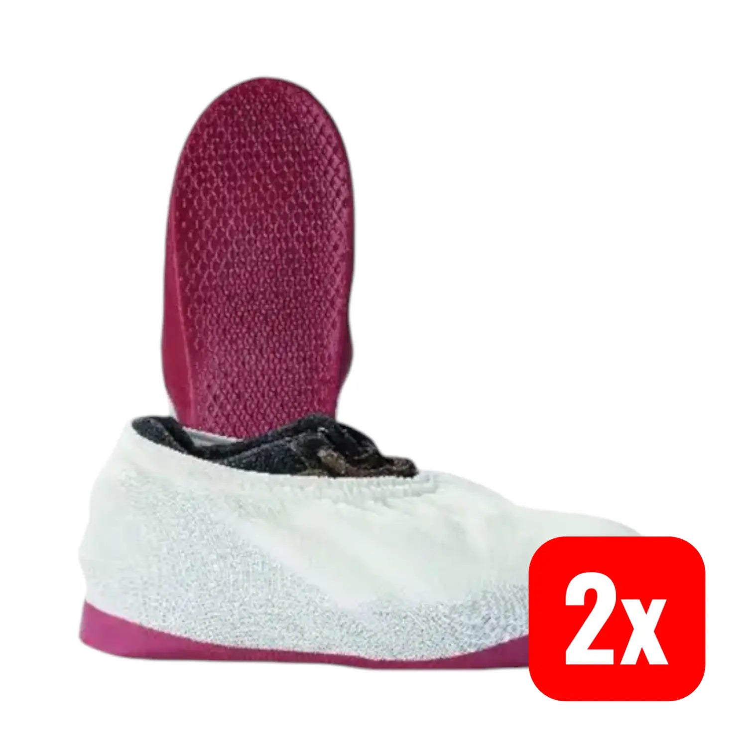 B-Ware Honeywell überziehschuh überschuh 971 Weiß Rot Größe 43 45 Polyester Pvc 2 Paar