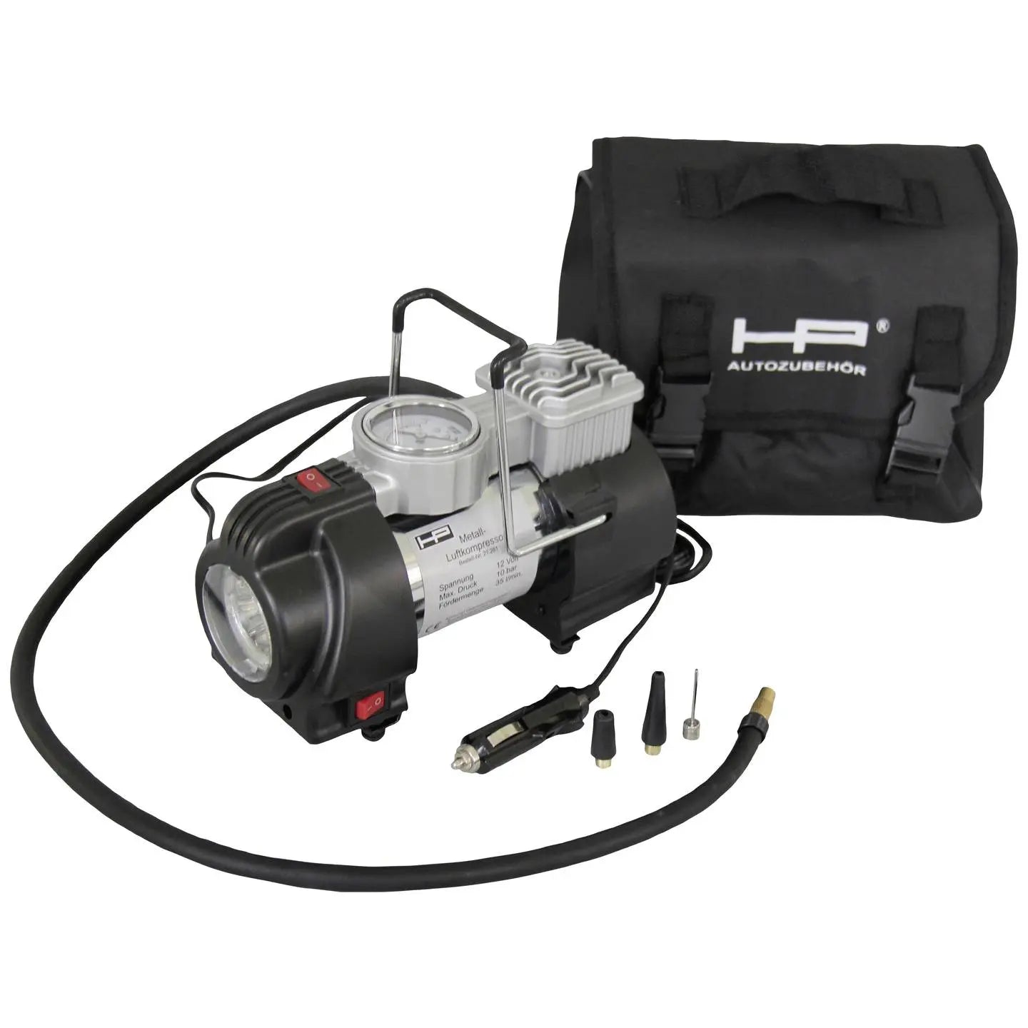 B-Ware Hp Autozubehör Kompressor Luftpumpe Metall Luftkompressor Tasche Siehe Text