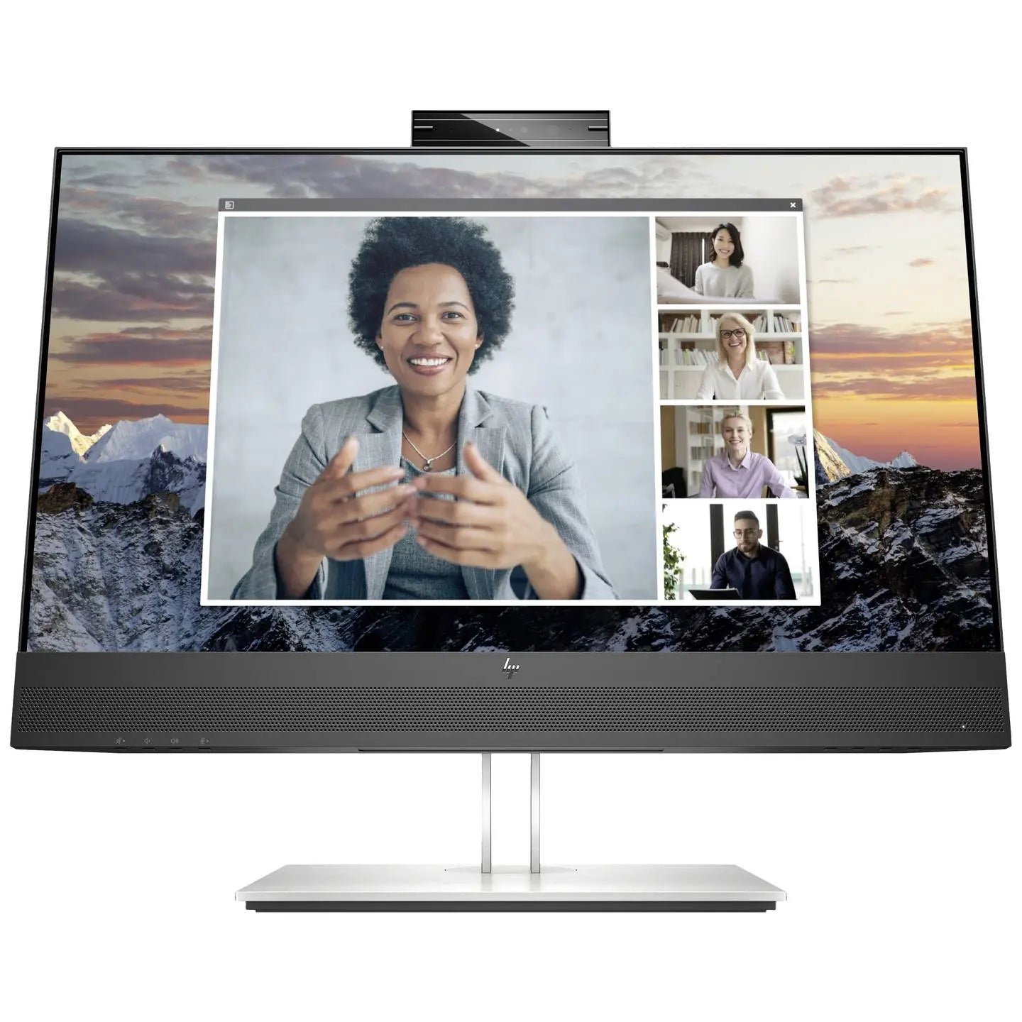 B-Ware Hp Monitor Bildschirm Lcd E24m G4 Kamera Mikrofon Lautsprecher 23.8 Zoll Full Hd