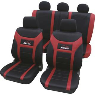 B-Ware Hp Autozubehör Sitzbezug Auto Bezug Sitze Schonbezug Sitzbezug Polyester Rot