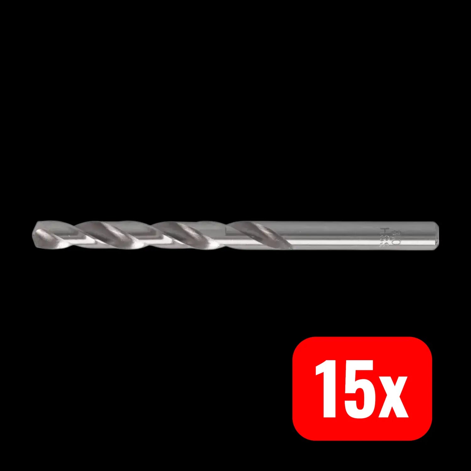 B-Ware Heller Spiralbohrer Metallbohrer Stahl Zylinder Hss G 12.5mm L151mm 15 Stück