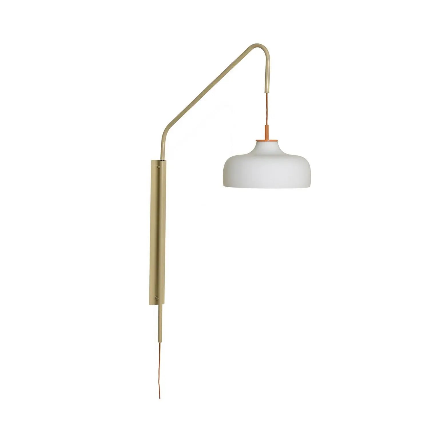 B-Ware Hübsch Wandleuchte Wandlampe Current Sand Glas Metall Schalter Wohnzimmer 71 Cm