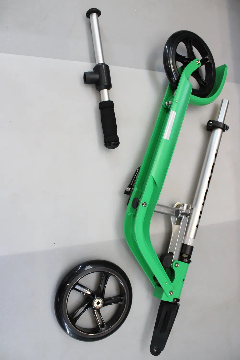 B-Ware Hudora City Scooter Roller Big Wheel Tretroller 205mm Grün Kickroller Siehe Text