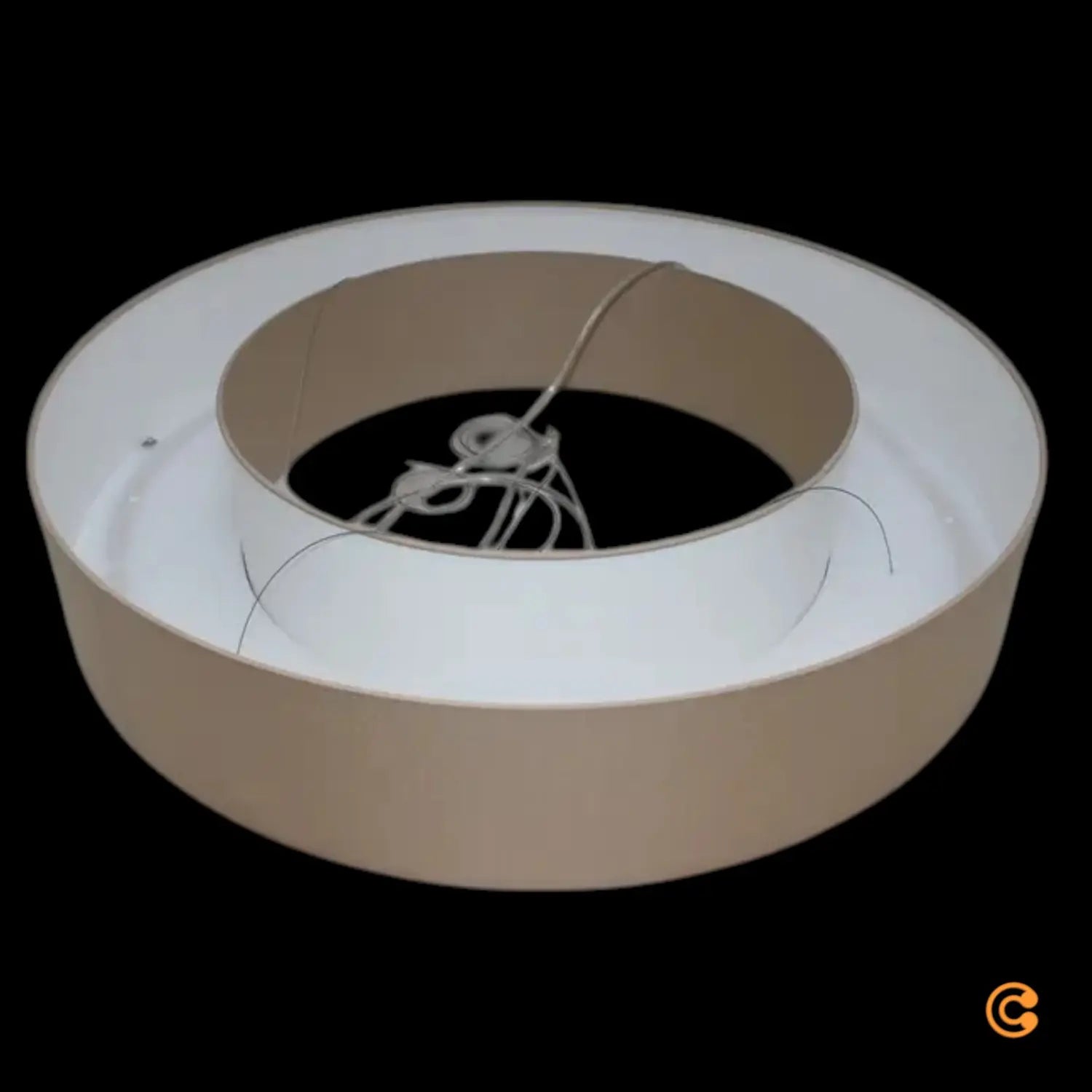 C-Ware Hufnagel Led Pendelleuchte Donut Hängelampe Dimmbar Melange Siehe Text/Foto