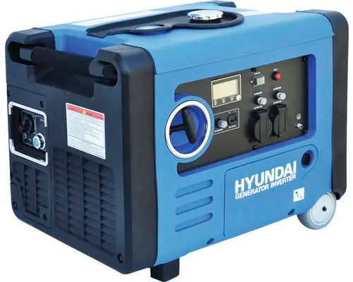B-Ware Stromerzeuger Generator Hyundai Inverter Stromaggregat 4 K W Benzin Motor Tragbar