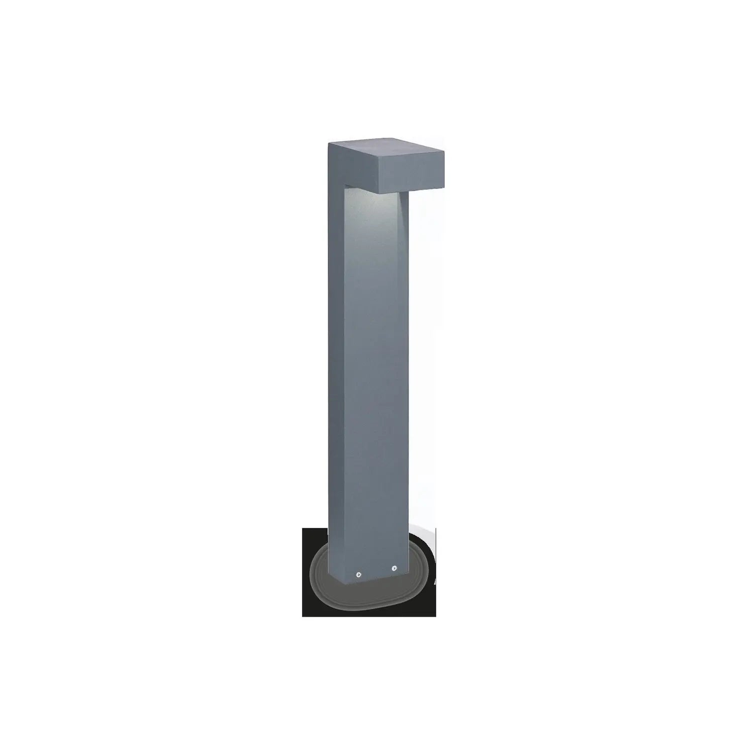 B-Ware Ideallux Wegeleuchte Außenleuchte Sirio Anthrazit Aluminium G9 Led 60 Cm Ip44