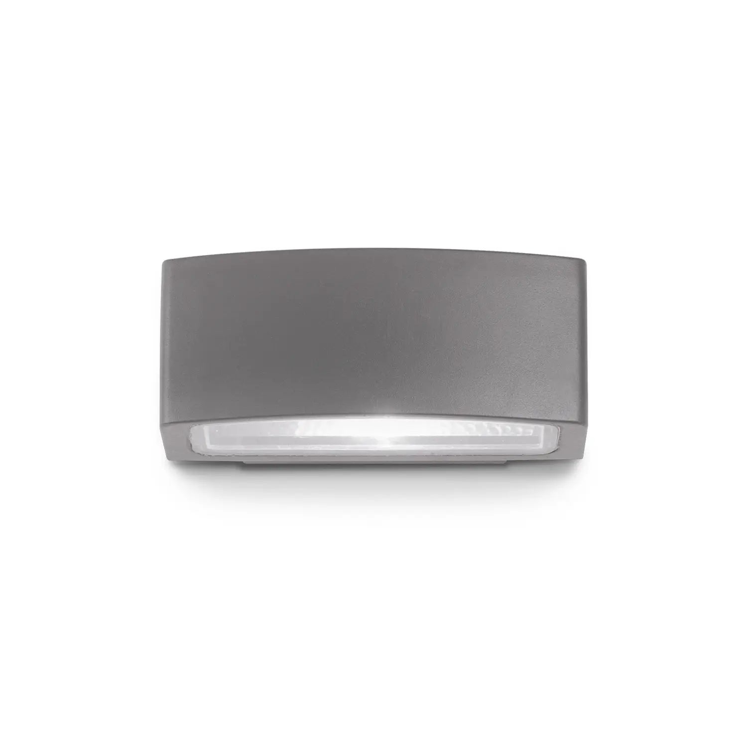 B-Ware Ideallux Außenwandlampe Wandlicht Leuchte Ideallux Andromeda Aluminium 22 Cm