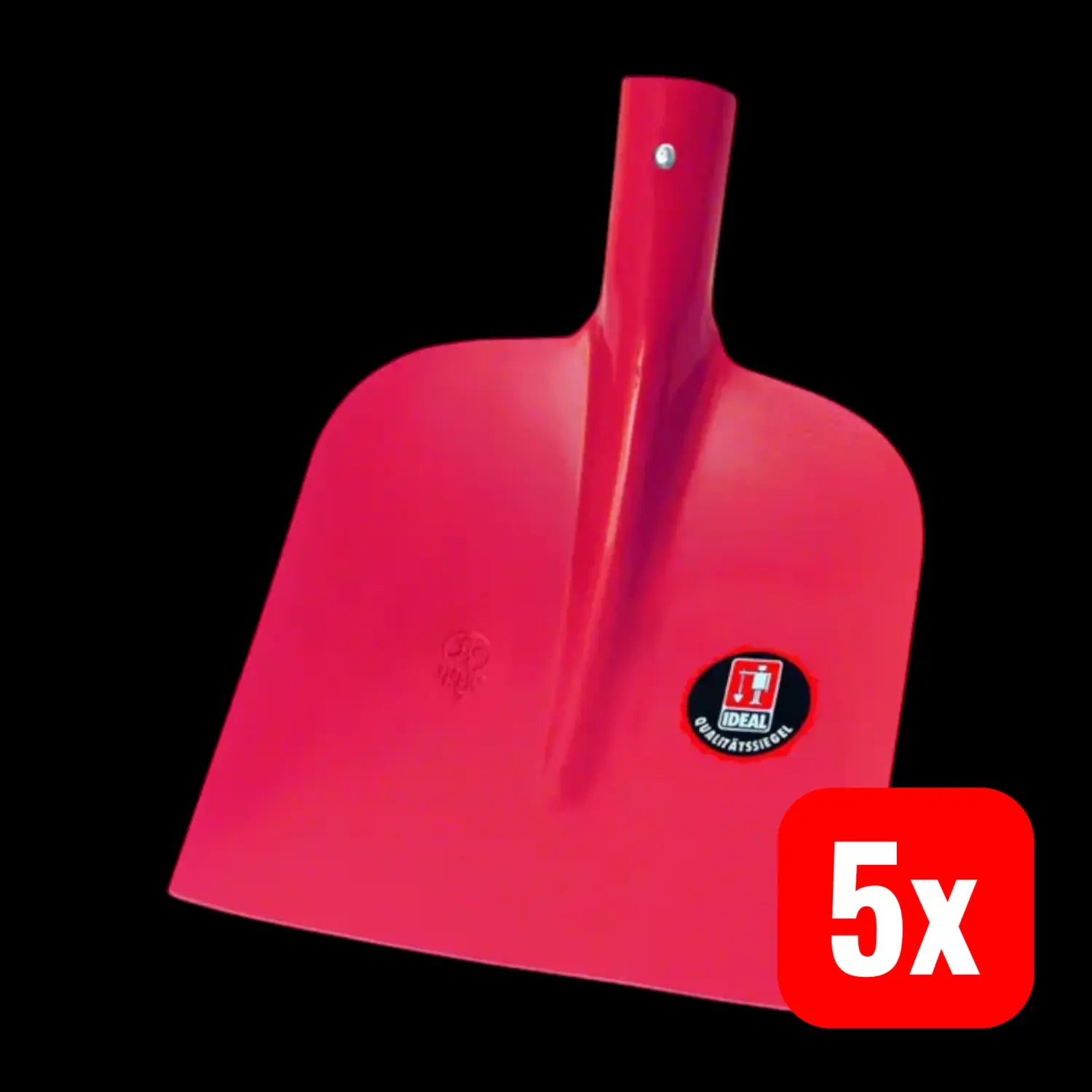 B-Ware Ideal Schaufel Sandschaufel Spaten Diamant Pionier Holsteiner Ohne Stiel 5 Stück