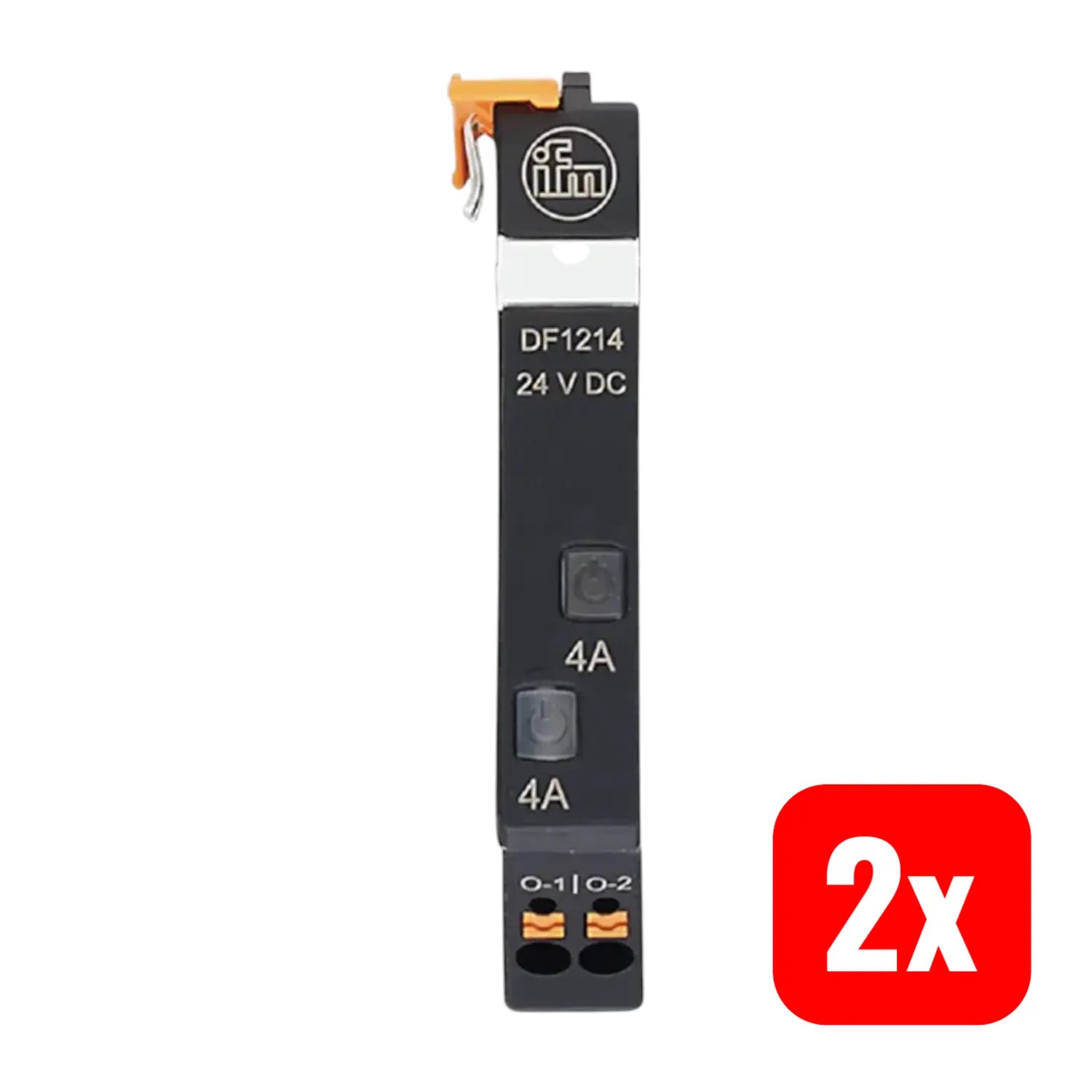 B-Ware Ifm Electronic Sicherungsmodul Sicherungsautomat Df1214 Elektronisch 2 Stück