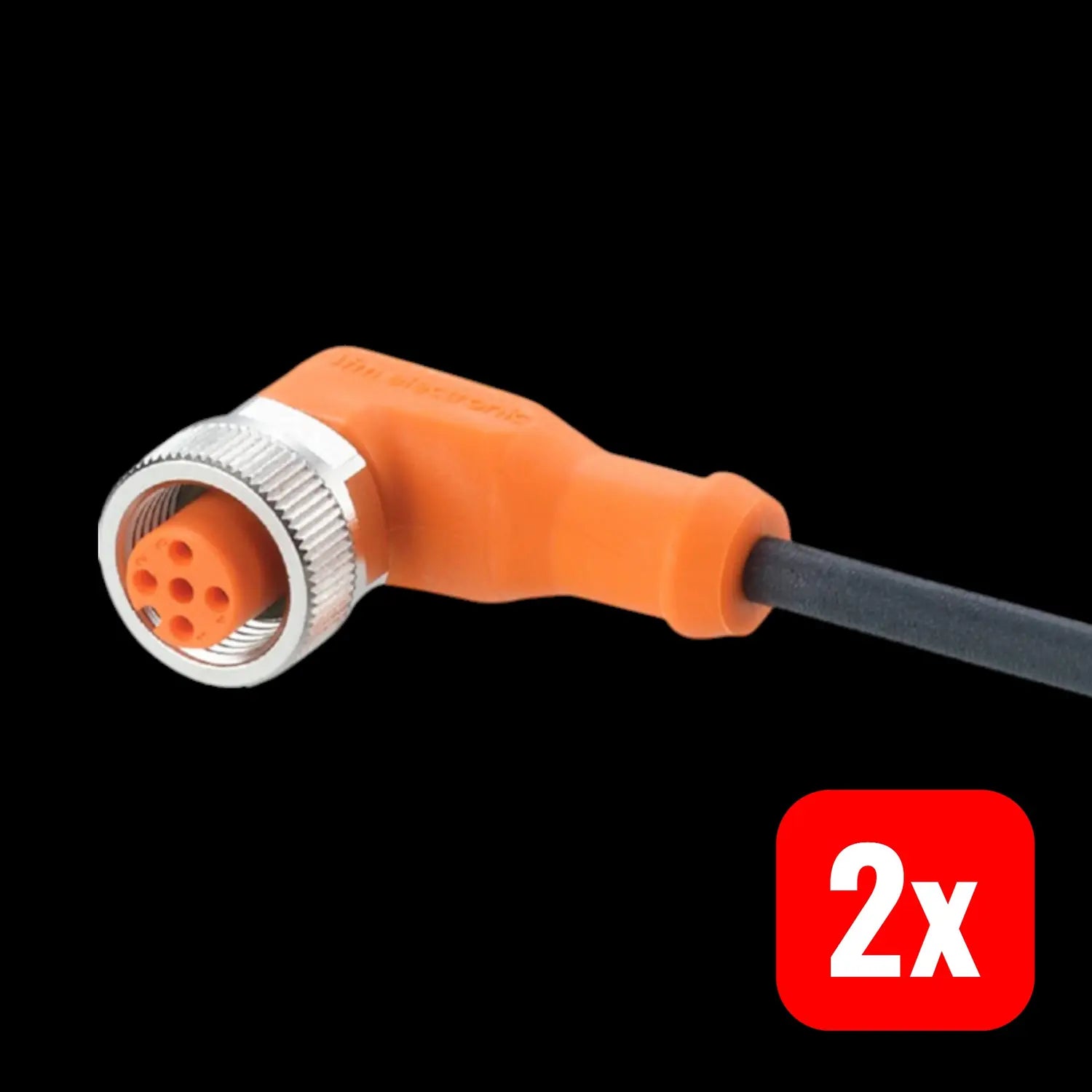 B-Ware Ifm Electronic Evc006 Anschlussleitung Verbindungskabel Kabel 5 Meter 2 Stück