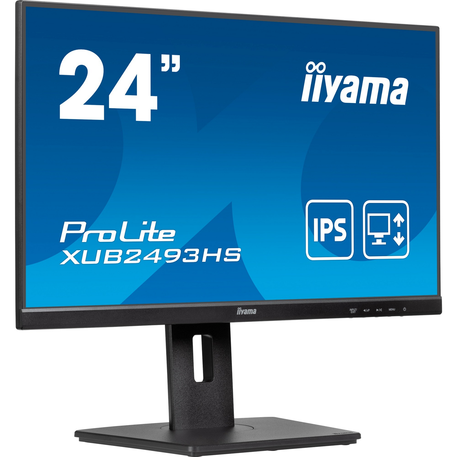 B-Ware Iiyama Xub2493 Hs B6 Led Monitor Bildschirm Ergonomischer Standfuß