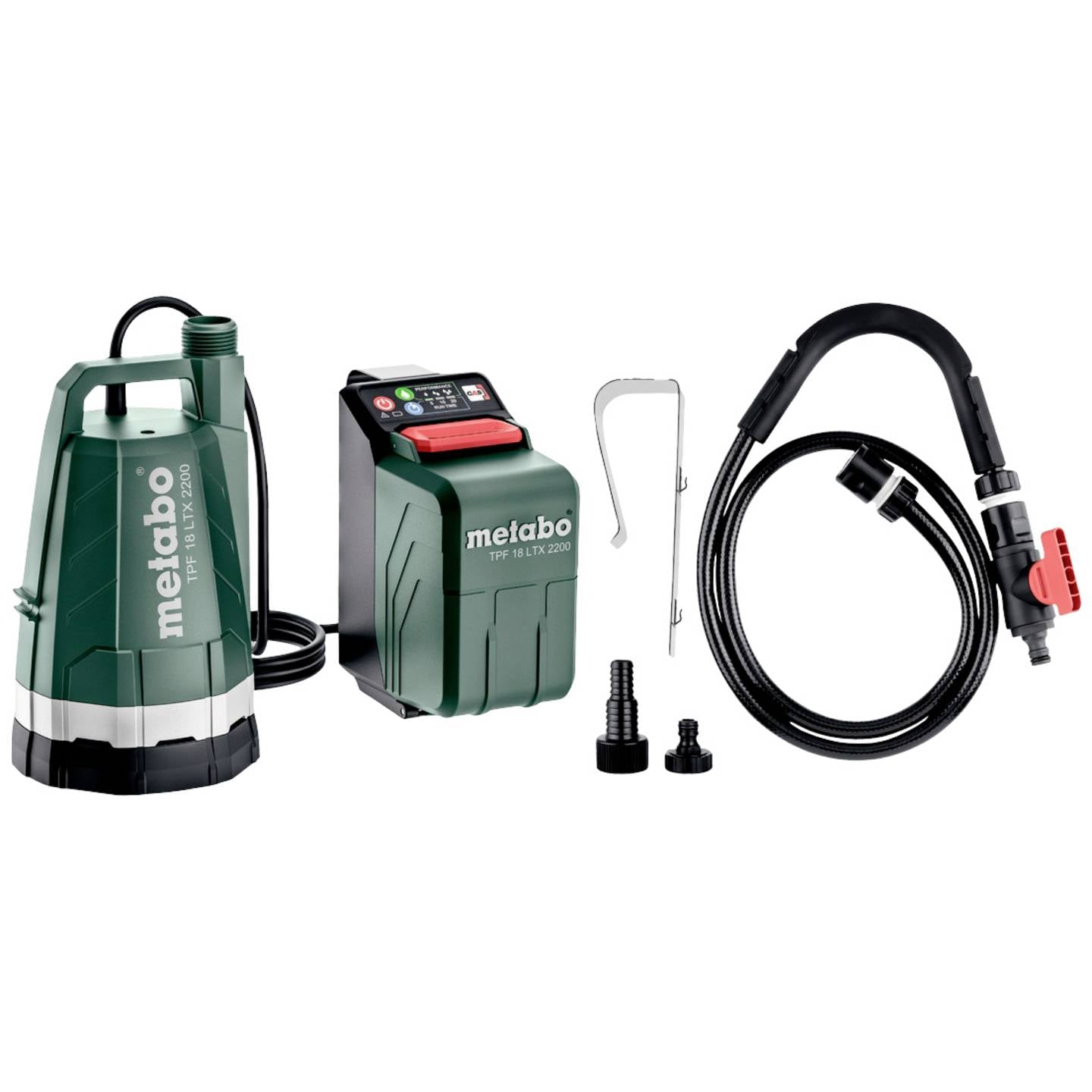 B-Ware Metabo TPF 18 LTX 2200 Tauchpumpe Pumpe 2200 l/h 22 m Akku-Tauch- und Regenfass