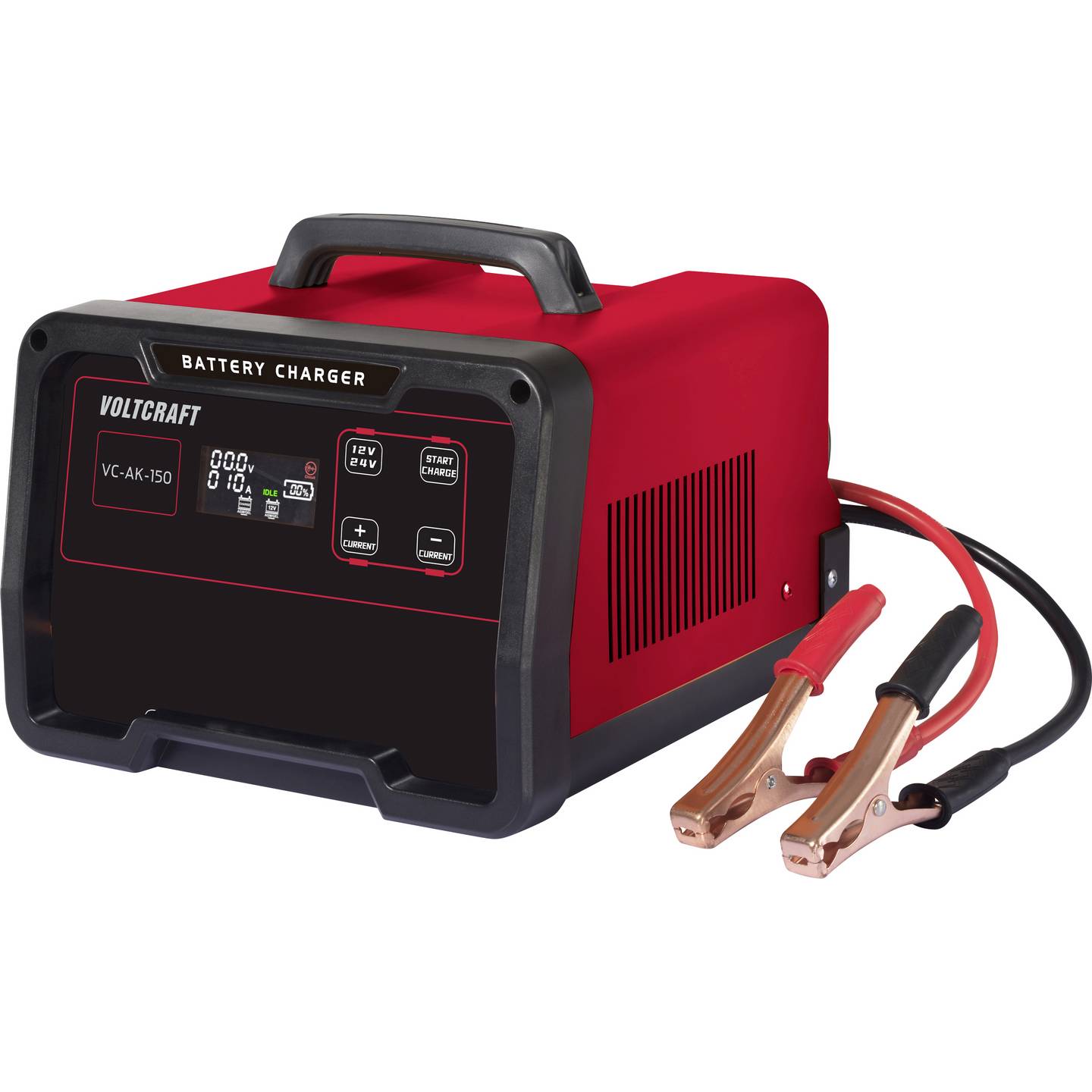 B-Ware Voltcraft Automatikladegerät Ladegerät 12V 24V 140A Starthilfe 400A IP20