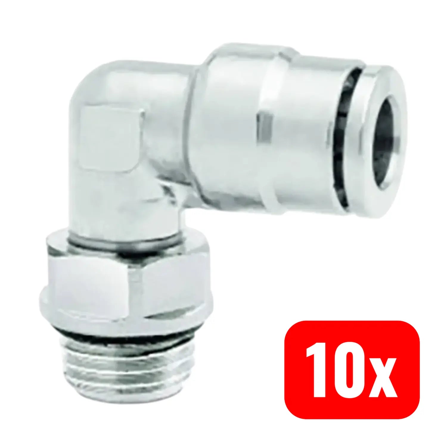 B-Ware Imi Norgren Winkelverbinder 102470428 Zylindrisches Gewinde O Ring 4mm 10 Stück