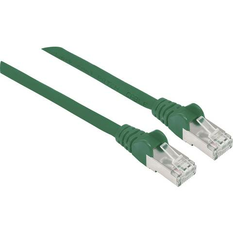 B-Ware Intellinet 741255 Rj45 Netzwerkkabel Patchkabel Kabel Cat 6a S/Ftp 30.00 M Grün