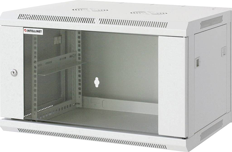 B-Ware Intellinet 711944 19 Zoll Netzwerkschrank 570 X 770 X 450 Mm 15 He Lichtgrau