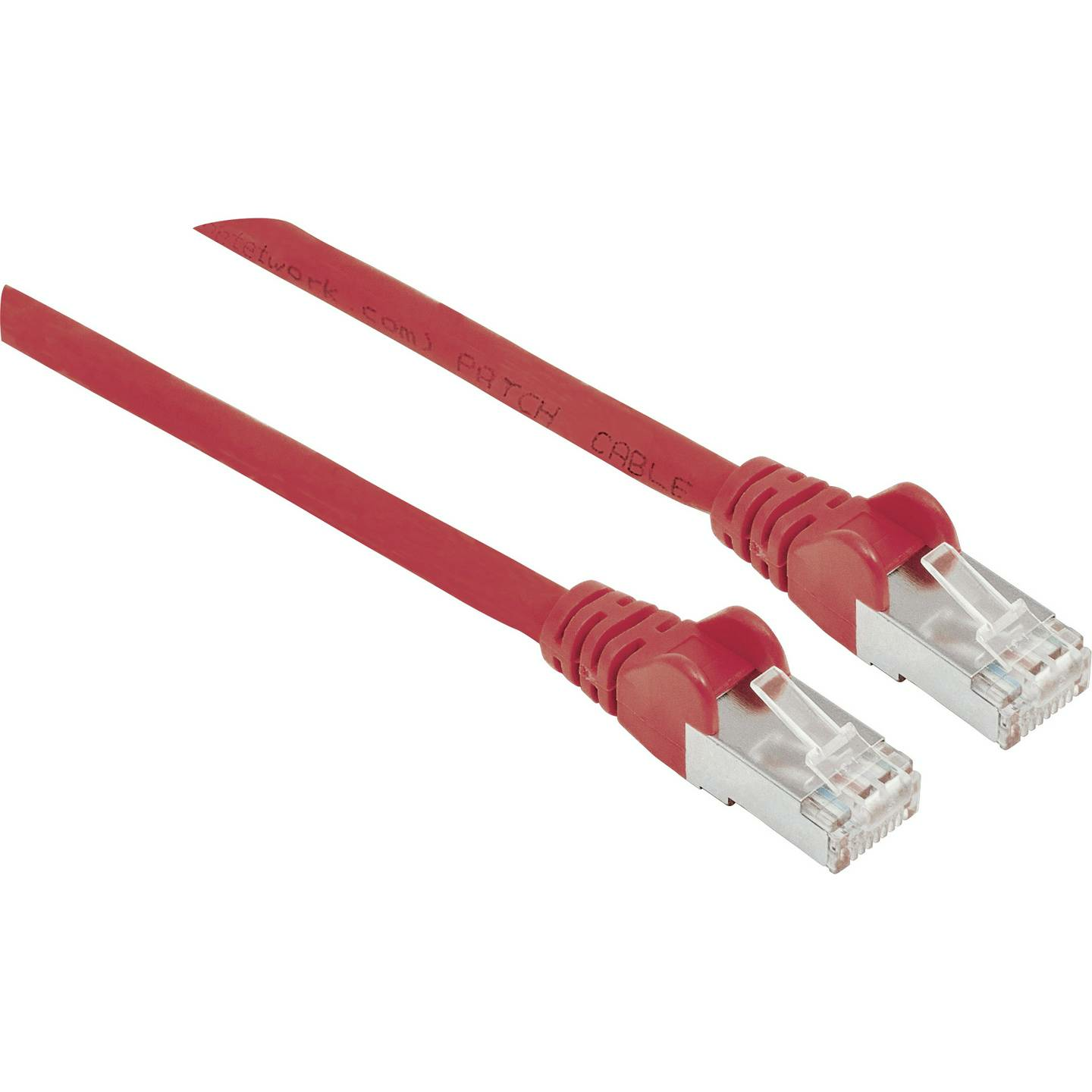 B-Ware Intellinet 741231 Rj45 Netzwerkkabel Patchkabel Cat 6a S/Ftp 30.00 M Rot