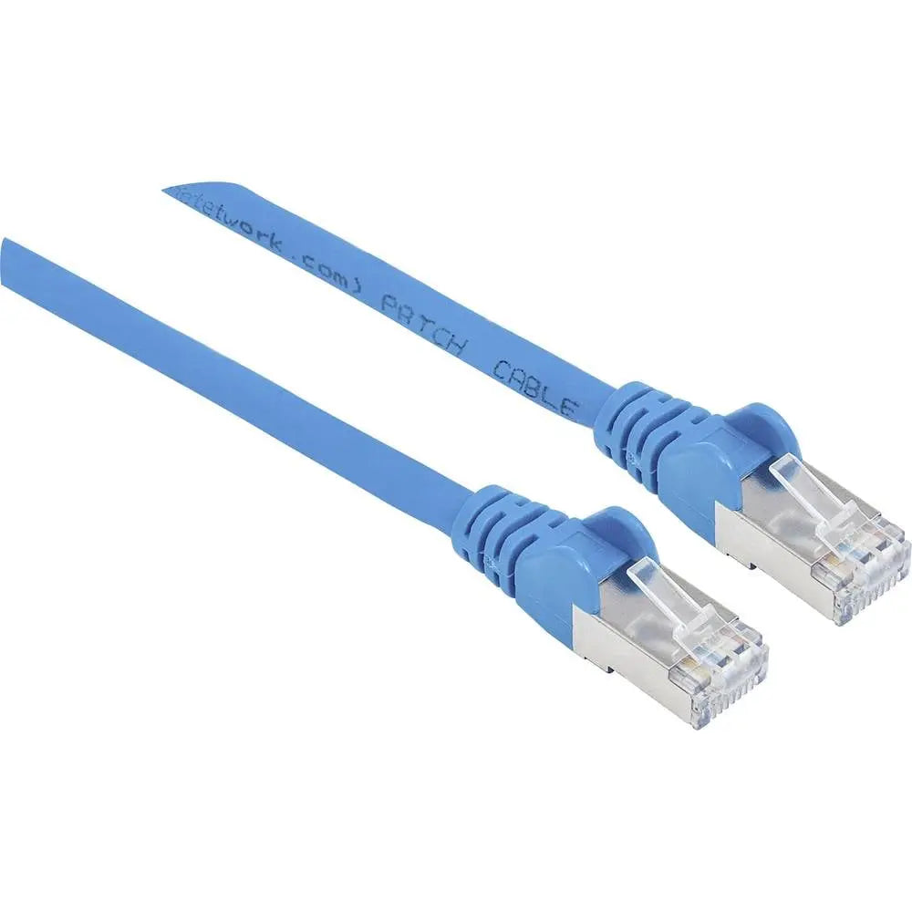 B-Ware Intellinet Netzwerkkabel Patchkabel Cat6a Sftp Rj45 30m Blau